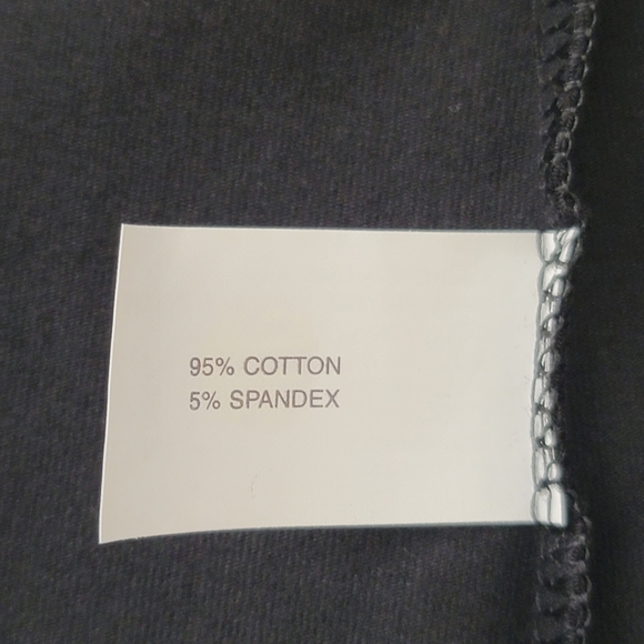 Gap Stretch Womens BLACK  Short Sleeve Shirt Size X Large - Picture 5 of 8